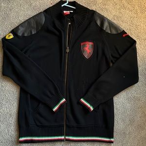 Puma Ferrari zip up sweater